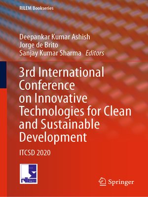 cover image of 3rd International Conference on Innovative Technologies for Clean and Sustainable Development